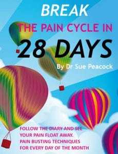 Break the pain cycle in 28 days, by Dr Sue Peacock