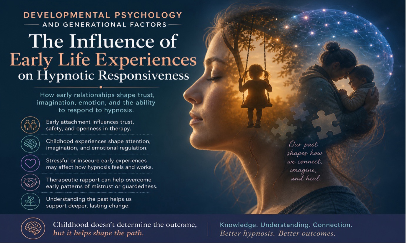 The influence of early life experiences on hypnotic responsiveness